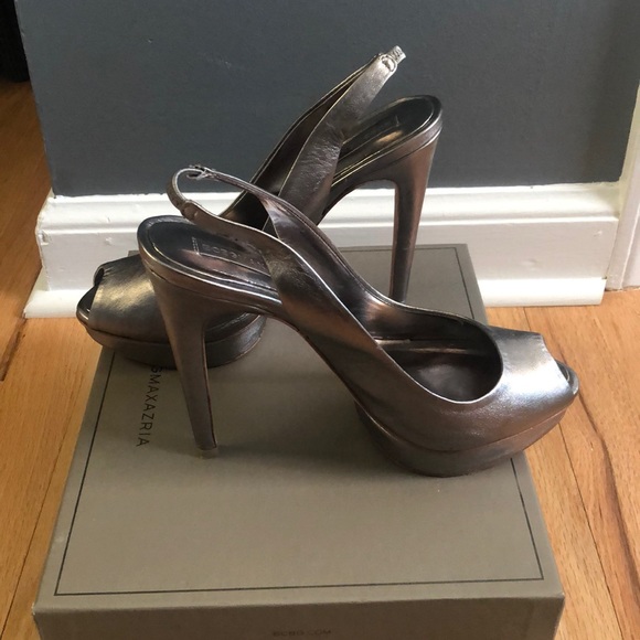 BCBGMaxaria Open Toe Pumps - Picture 6 of 6